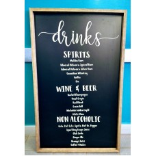 SIGN (DRINKS)