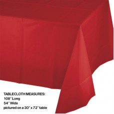 Tablecloth Red 54x108