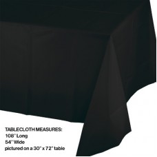 Tablecloth Black 54x108