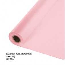 Tableroll Plastic Light Pink 100x40