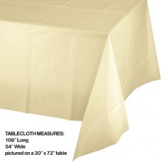 Tablecloth Ivory 54x108