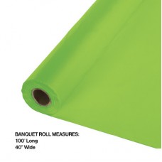 Tableroll Plastic Lime Green 100x40