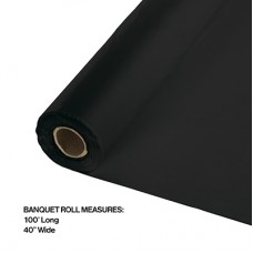 Tableroll Plastic Black 100x40