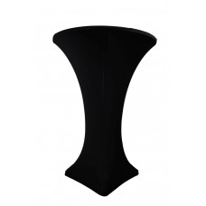 BLACK SPANDEX FOR COCKTAIL TABLE