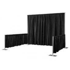 PIPE AND DRAPE BOOTH