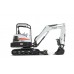 EXCAVATOR E32 WITH TRAILER AND GRAPPLE
