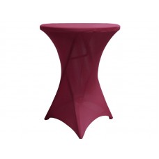 FUCHSIA SPANDEX FOR COCKTAIL TABLE